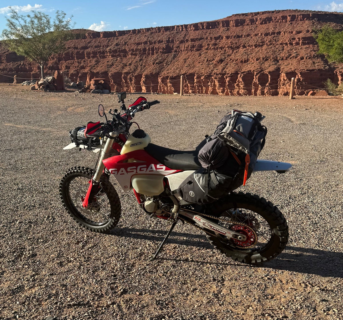 2021 GasGas 450F EX with black rims and red hubs, photo 1 of 1