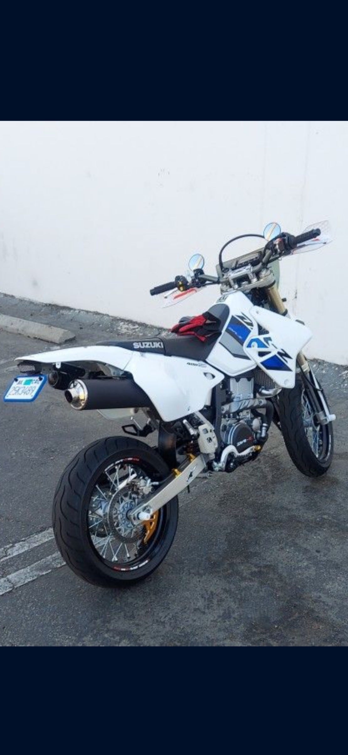 2021 Suzuki DR-Z400SM, photo 2 of 3