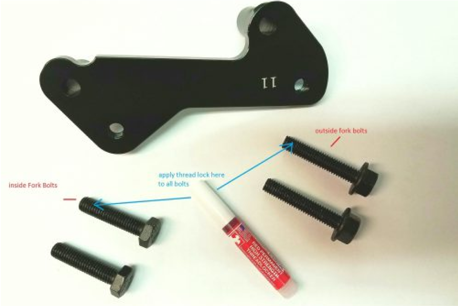 How to Install a Honda CRF250L Caliper Bracket