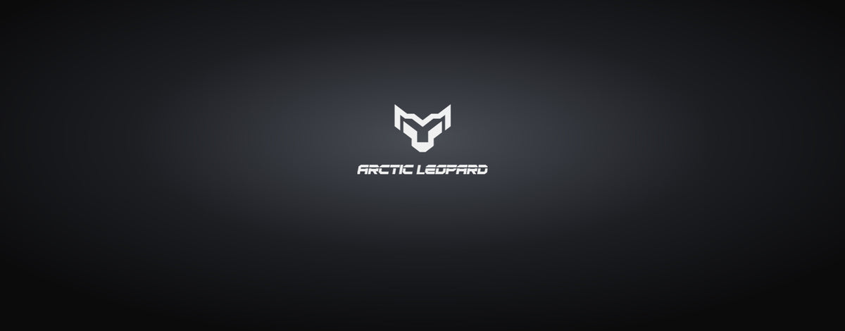 Arctic Leopard logo on a dark background