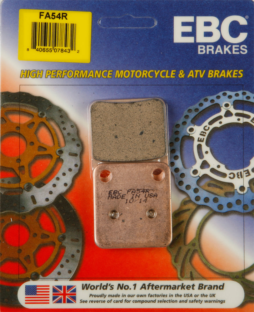 EBC FA54R sintered rear brake pads for the Kawasaki KLX230