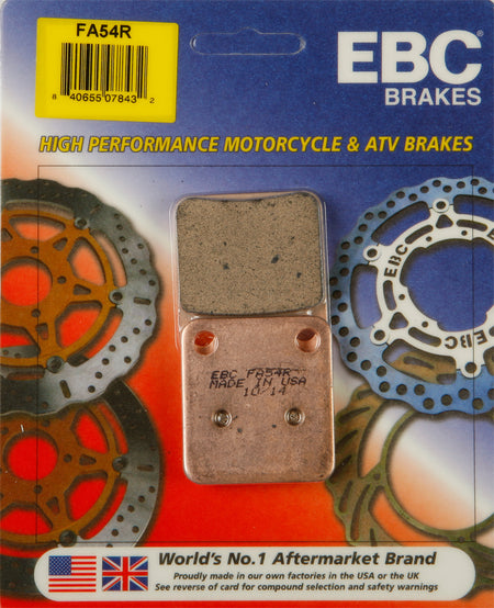 EBC FA54R sintered rear brake pads for the Kawasaki KLX230