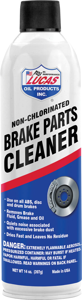 Lucas Oil Brake Parts Cleaner 14 oz aerosol can, part 10906