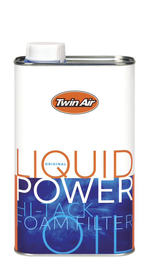 Twin Air Liquid Power Air Filter Oil 1 liter bottle, part 159015