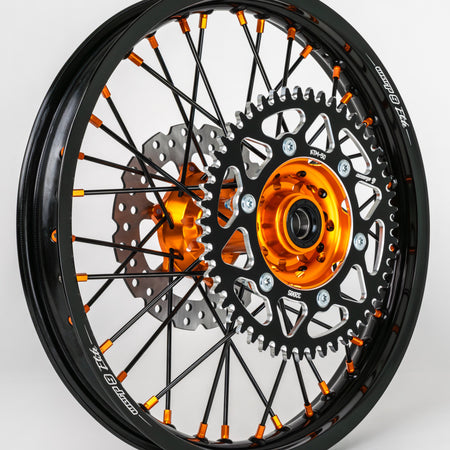 KTM/HUSQ/GAS GAS 22mm Axle Rear Wheel (IN STOCK) Fitment Below