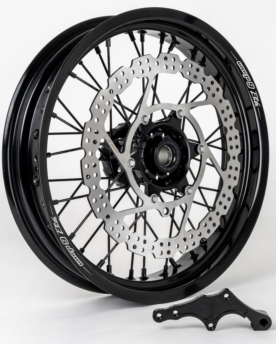 HUSQ/GAS GAS Braketec Front 17" Wheel (IN STOCK) Fitment Below