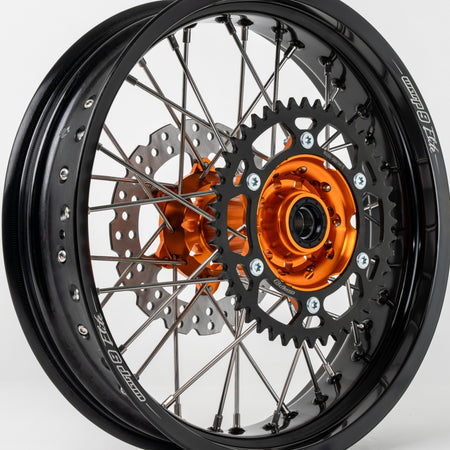 KTM/HUSQ/GAS GAS 22mm Axle Rear Wheel (IN STOCK) Fitment Below