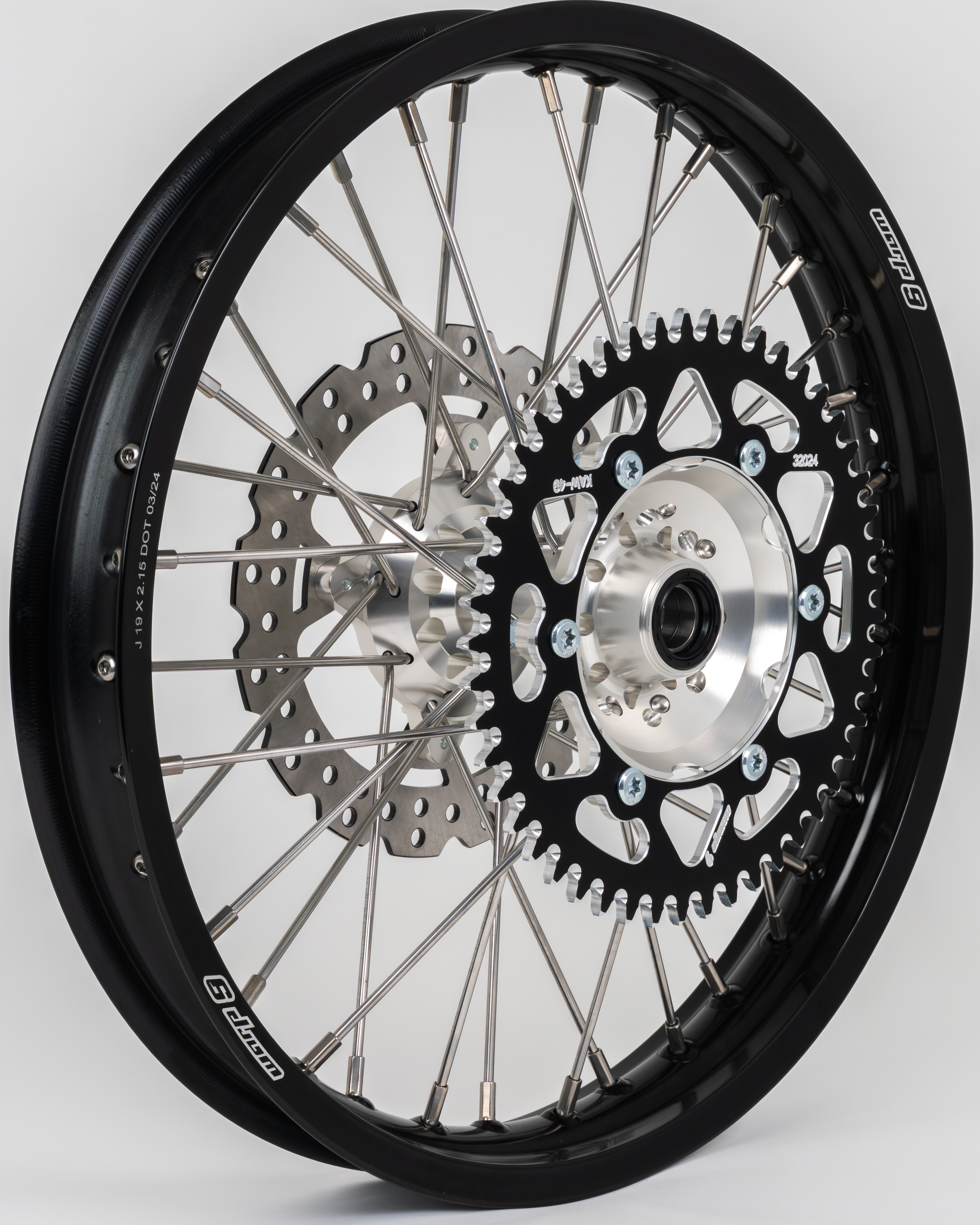 KTM/HUSQ/GAS GAS 20/25mm Axle Rear Wheel (IN STOCK) Fitment Below