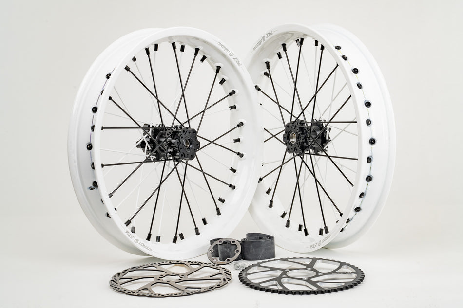 Parafanghi Anteriori E Posteriori Per Sur-Ron, Accessori Per Moto Da Cross Sur Ron Light Bee Neri 2 Pezzi~p125839291