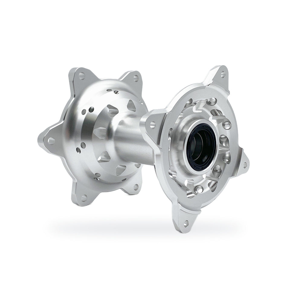 123R rear hub - Silver