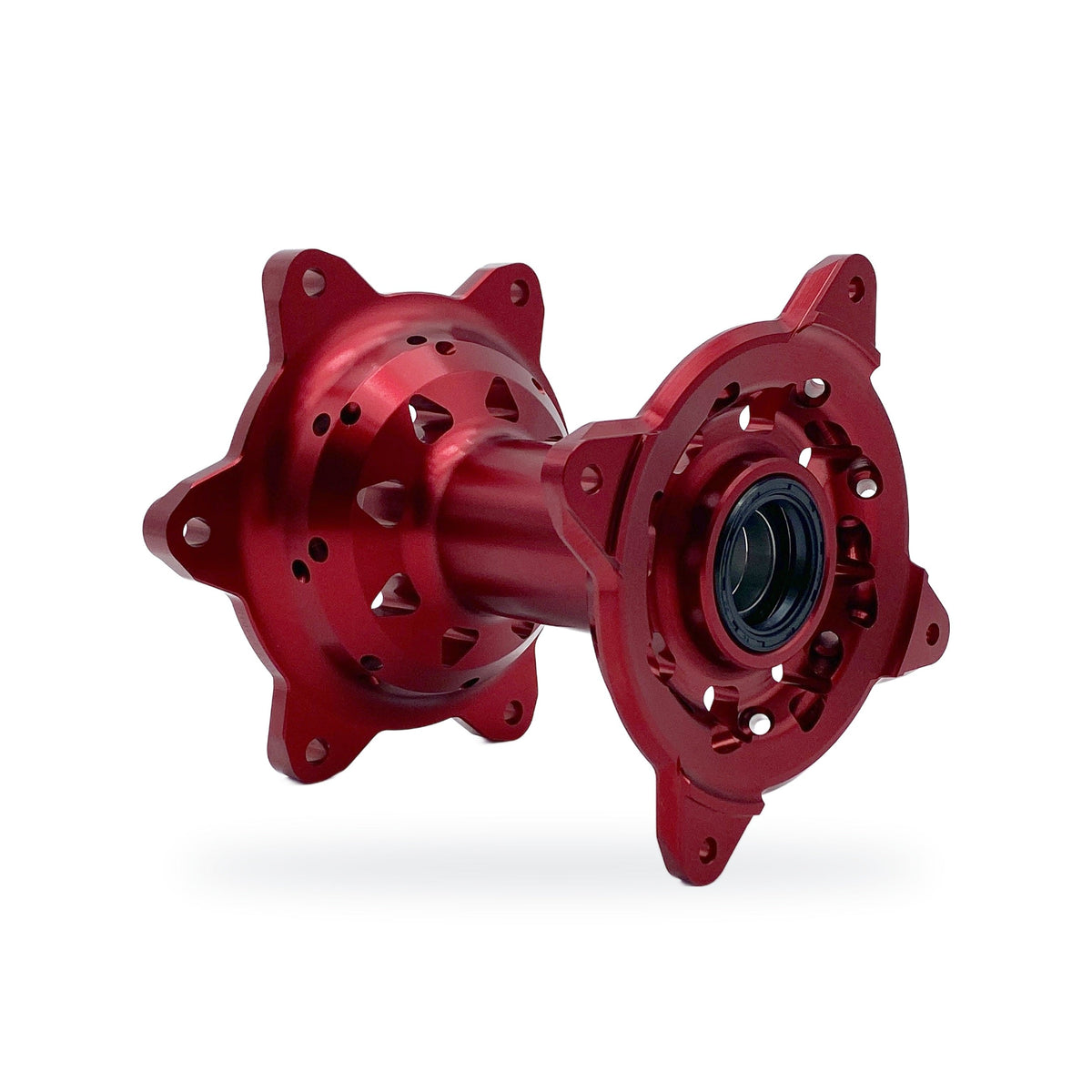 123R rear hub - Red