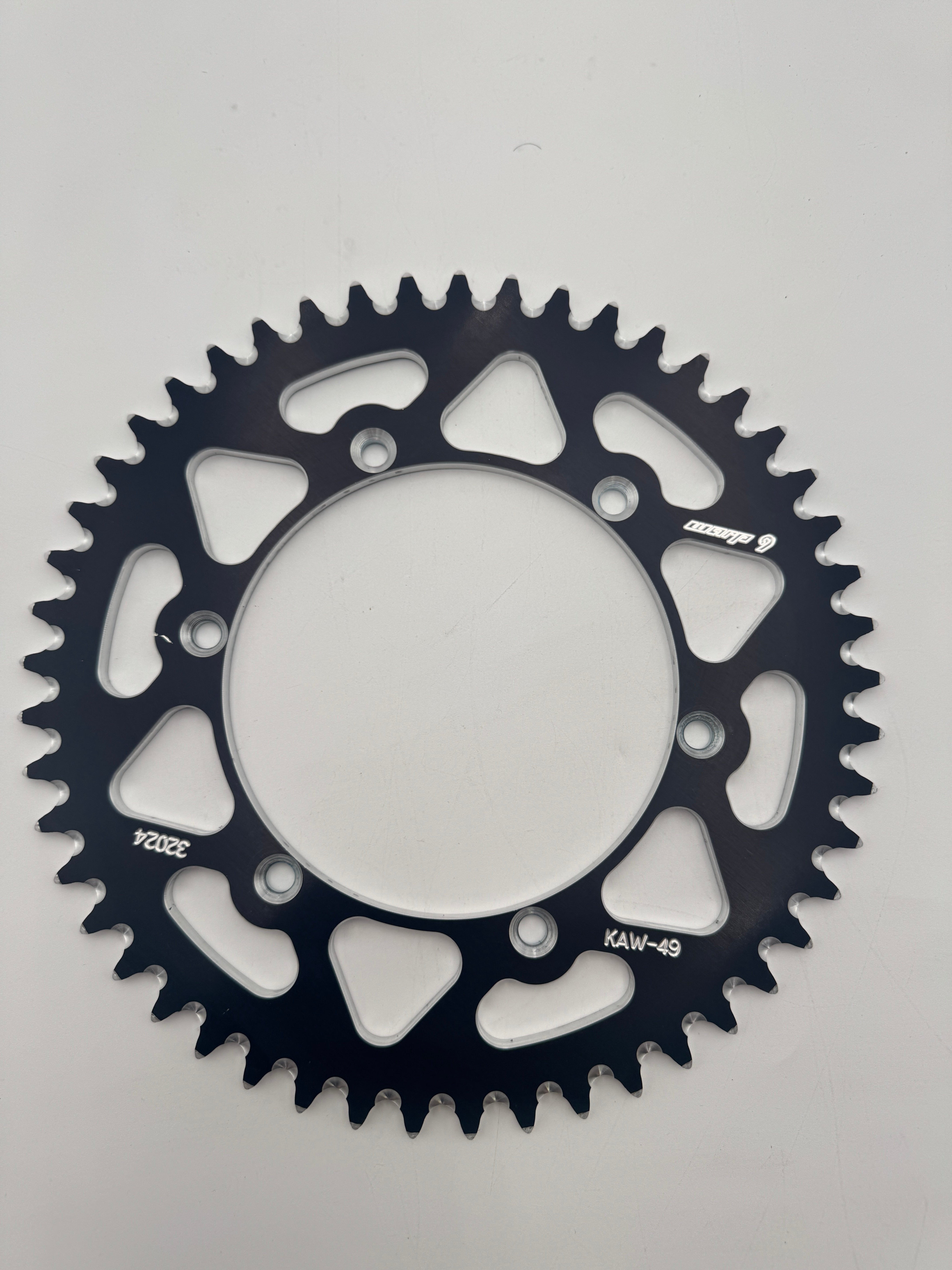 あー KAWASAKI 49T BLACK ALUMINUM SPROCKET – Warp9Racing