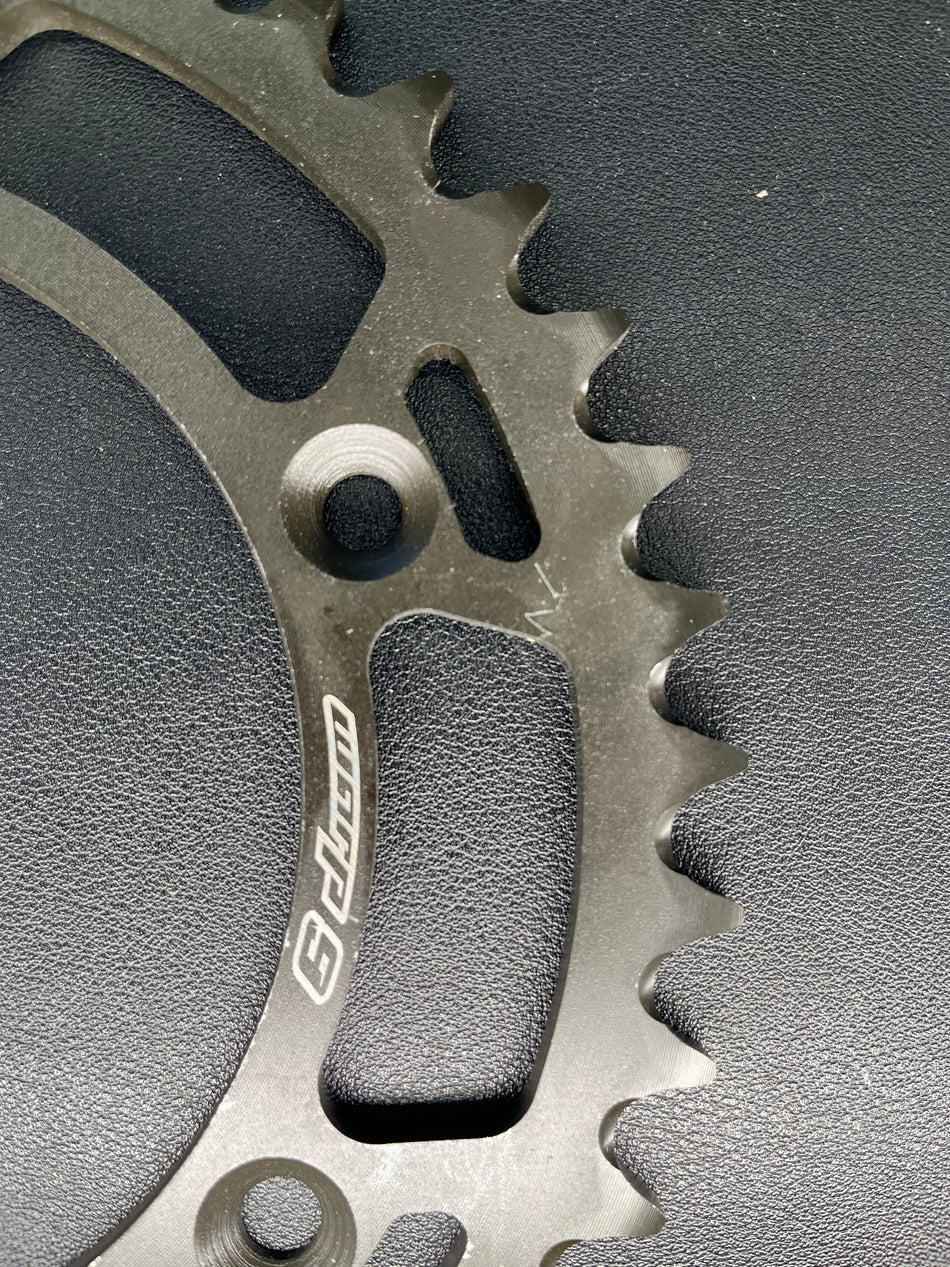 KTM 42T BLACK STEEL SPROCKET