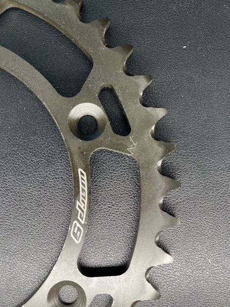 KTM 42T BLACK STEEL SPROCKET