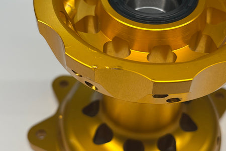 Honda CR/CRF Gold Hub Set (Damaged) (See Fitment Below)