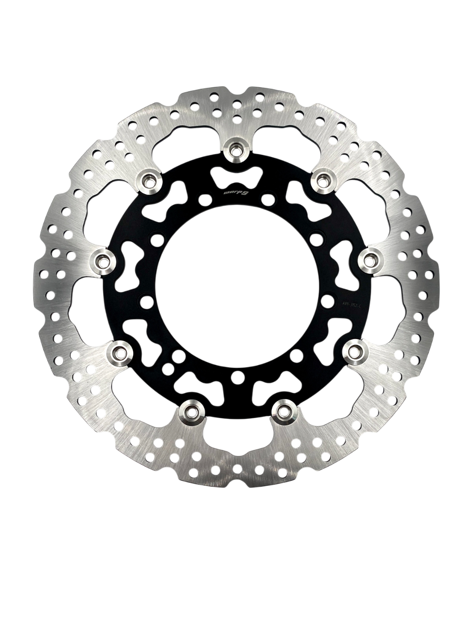 Front Rotor Backplate GEN 1 AND 2 KLR650 320MM FRONT FLOATING ROTOR (includes rotor bolts ...