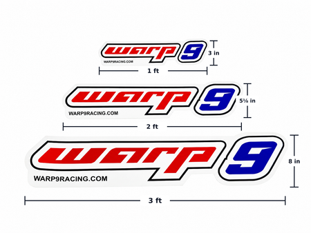 Warp 9 Decals