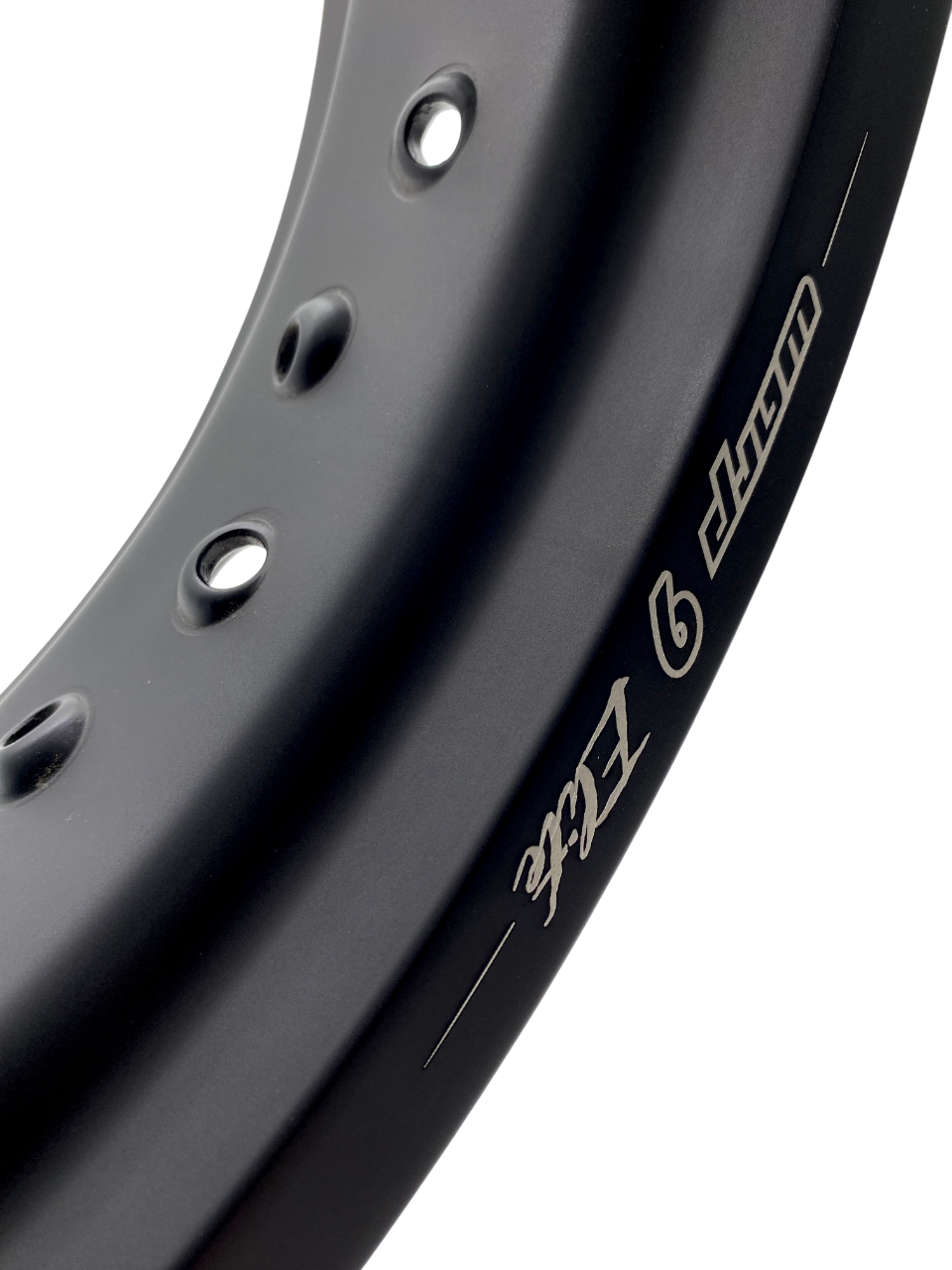 Warp 9 supermoto rim in matte black