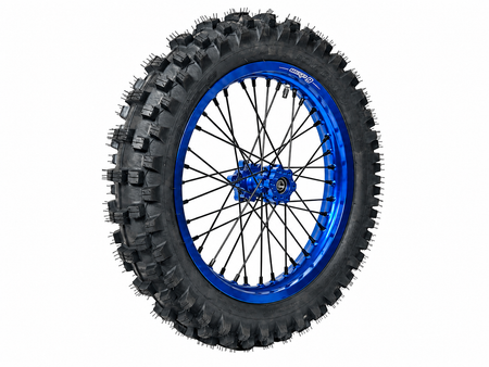Warp 9 MXE-9 90/100-16 rear tire, side view