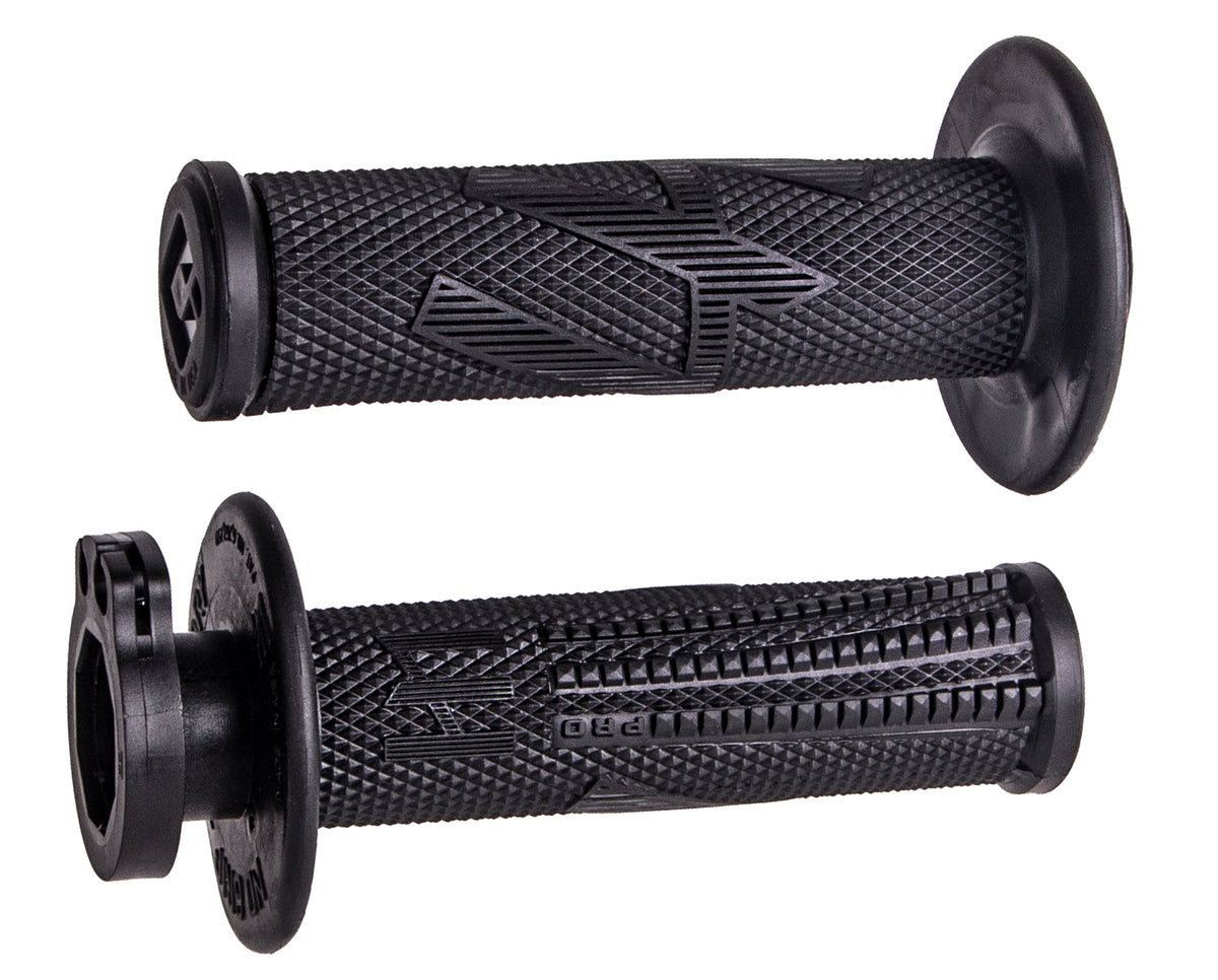 ODI Emig Pro V2 lock-on grips in Blackout