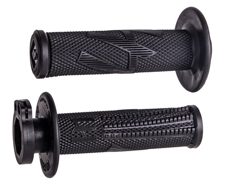 ODI Emig Pro V2 lock-on grips in Blackout