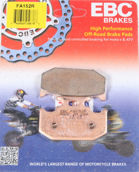 EBC FA152R long-life sintered rear brake pads for the Suzuki DR650