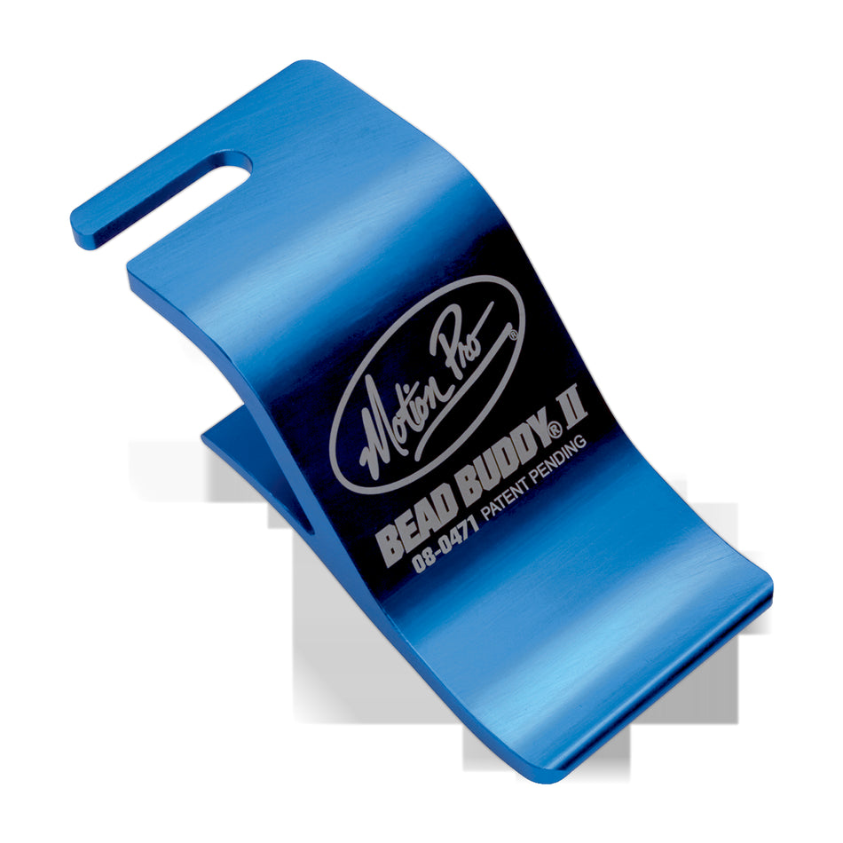 Motion Pro Bead Buddy II 08-0471 blue anodized aluminum tire bead holder tool