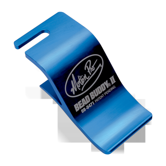 Motion Pro Bead Buddy II 08-0471 blue anodized aluminum tire bead holder tool