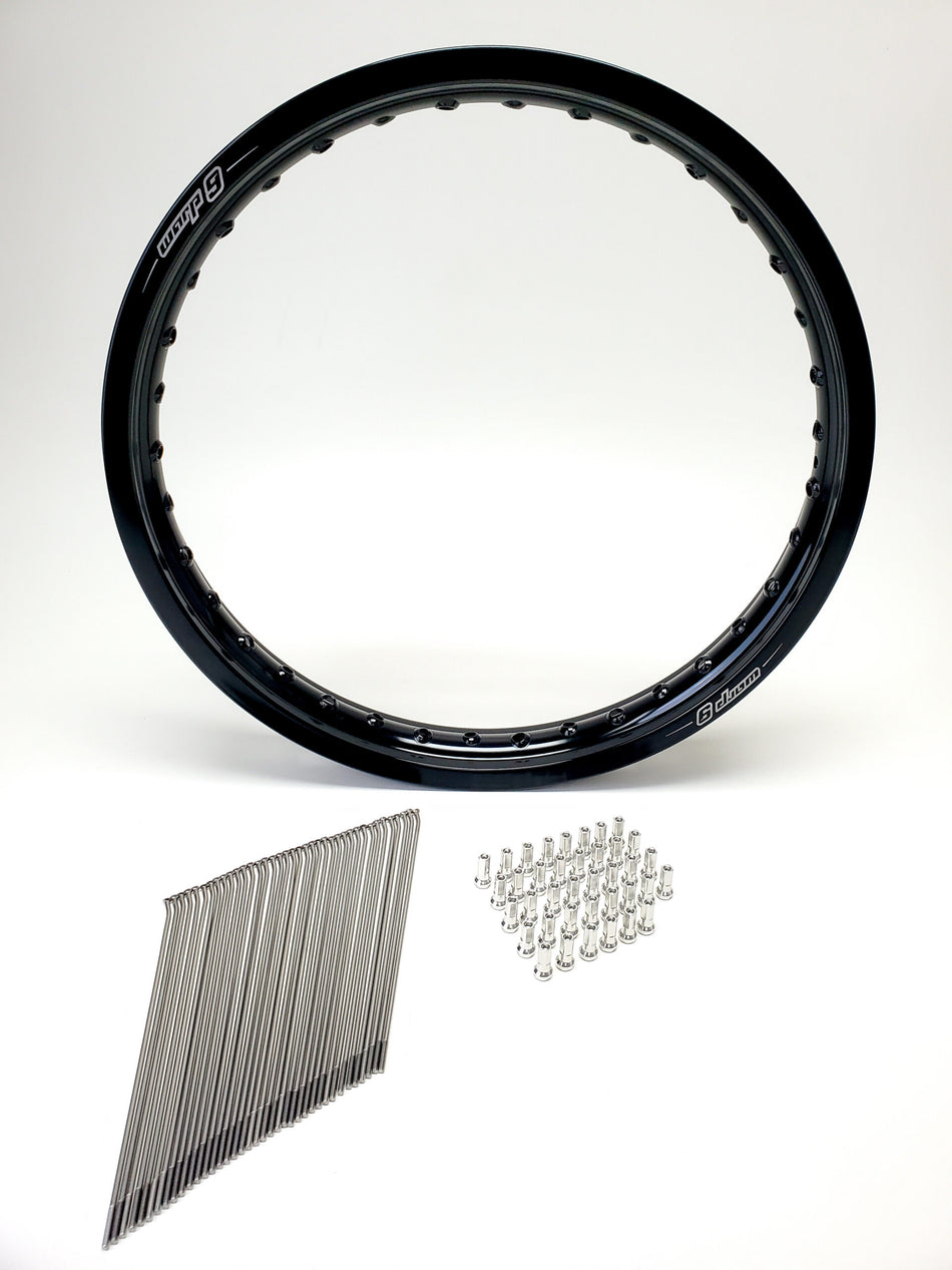 Rear Spoke And Rim Kit