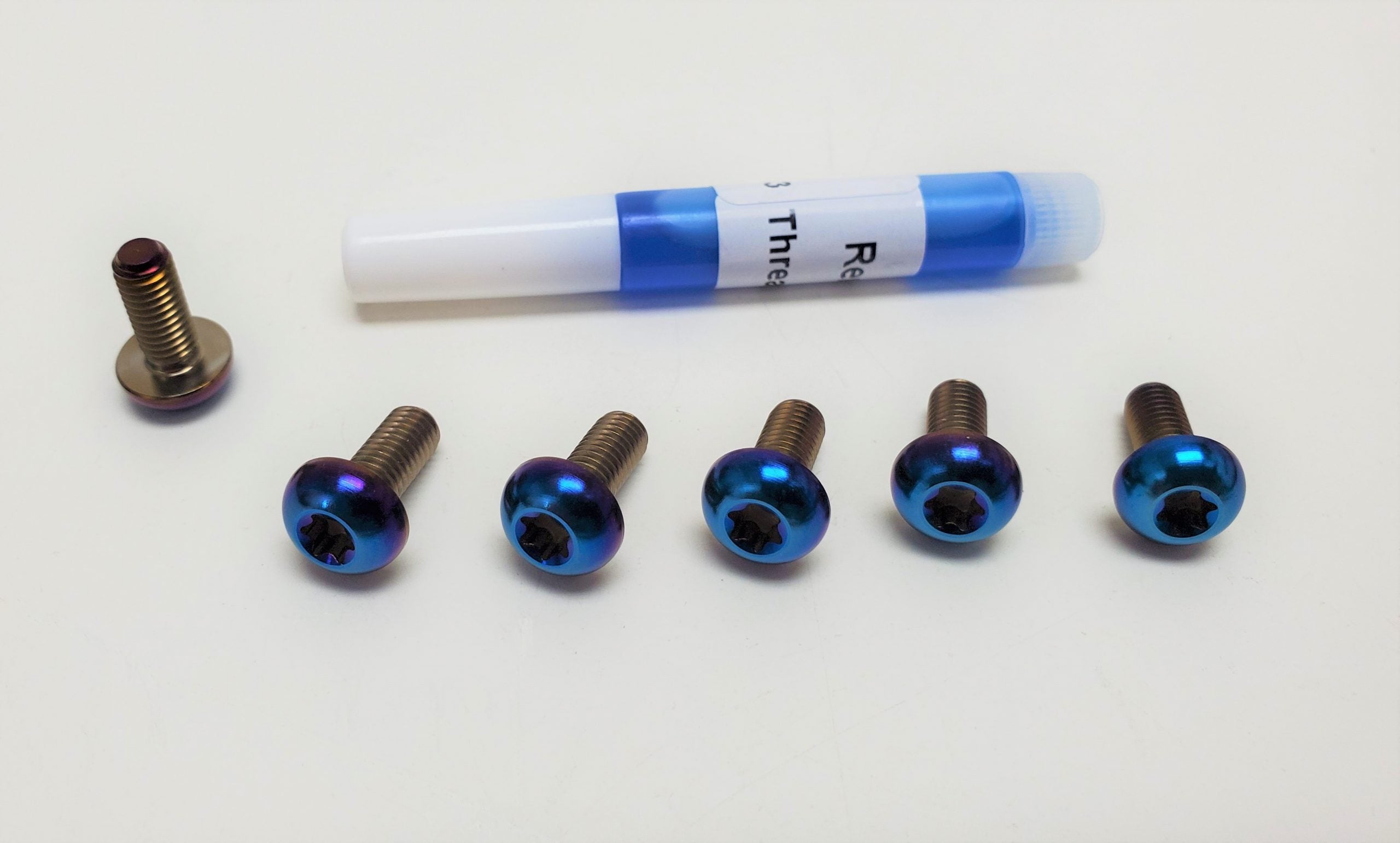 Blue Bolts Rotor E-Moto Titanium Rotor Bolts – Warp9Racing
