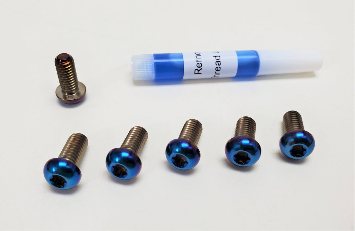 E-Moto Titanium Rotor Bolts – Warp9Racing