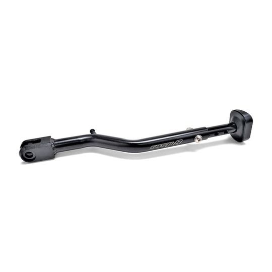 Warp 9 Talaria adjustable kickstand with a black tubular steel body, steel pivot head and aluminum foot