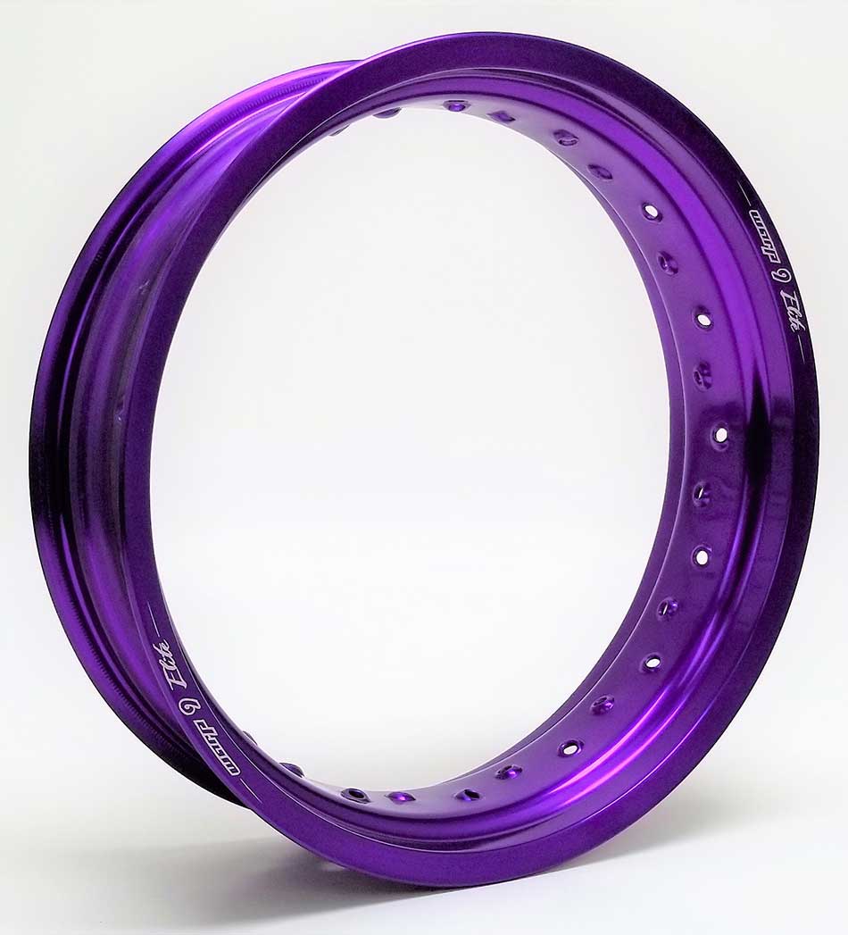 Purple Racing Wheels Purple Motorcycle Wheels