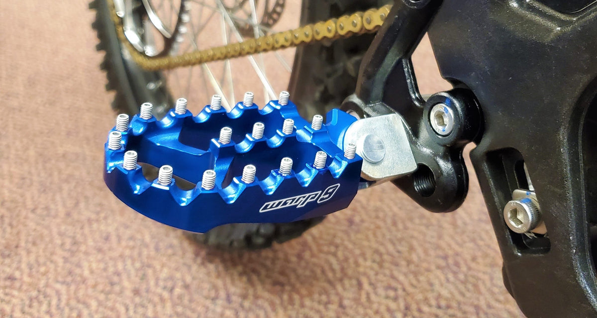 Surron LBX Foot Pegs – Warp9Racing