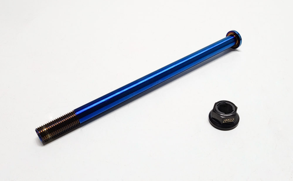 Talaria Sting Rear Axle With Nut - Warp 9 Racing